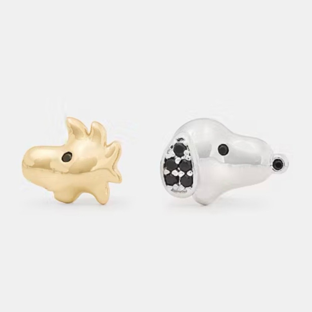 ♠️ Kate Spade x Peanuts Asymmetrical Studs NWT